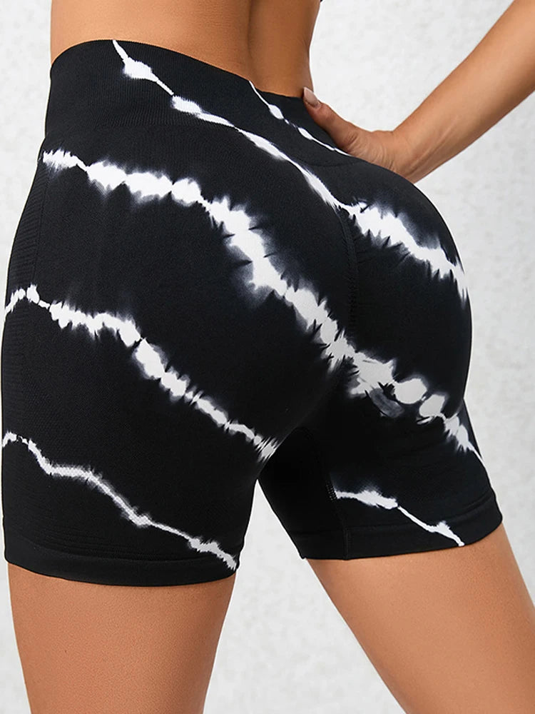 Yoga Shorts High Waist Workout Shorts Fitness Yoga Lift Butt Fitness Women Yoga Gym Running Short Pants Sportswear