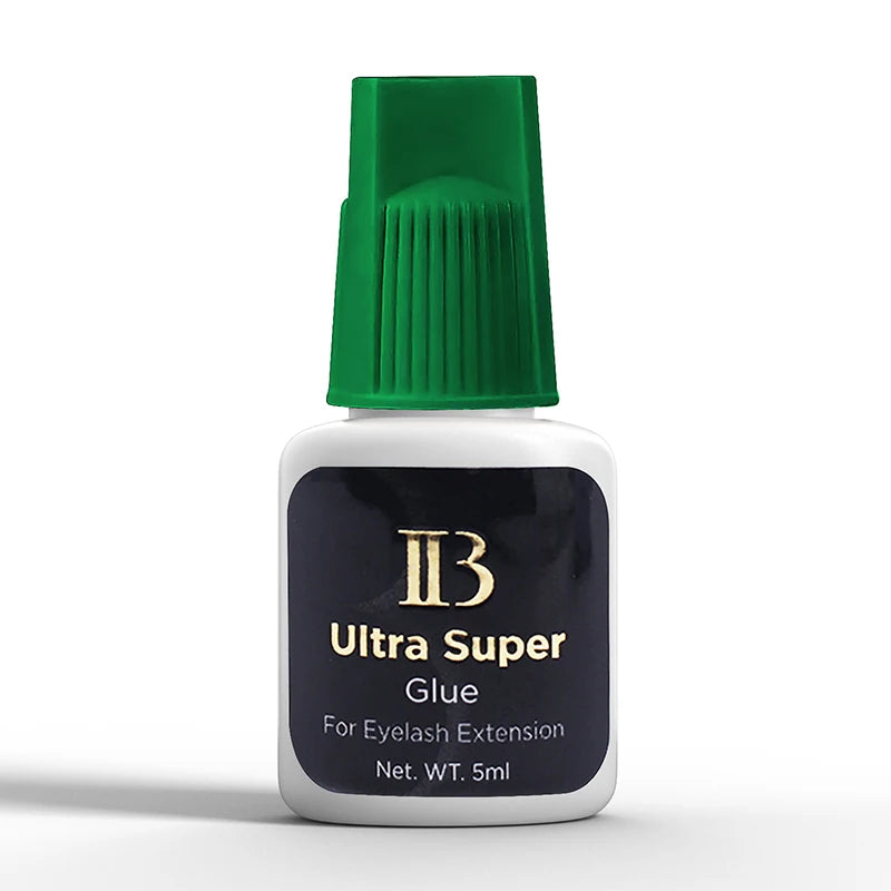 1 Bottle IBeauty Ultra Super Glue Individual Fast Drying Eyelash Extensions IB Green Cap 5ml False Lava Lash Glue Makeup Tools