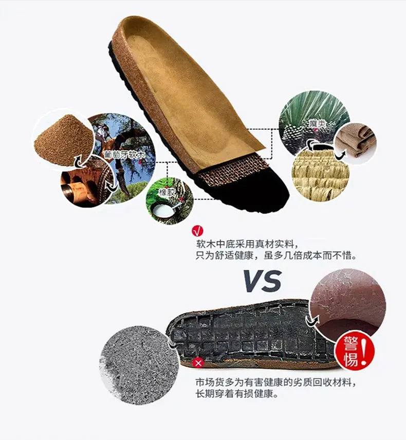 Men's Summer Sandals for Men 2024 Adult Leather Men's Sandal Man Beach Sandals Original Brands Shoes Trend Trending Comfortable