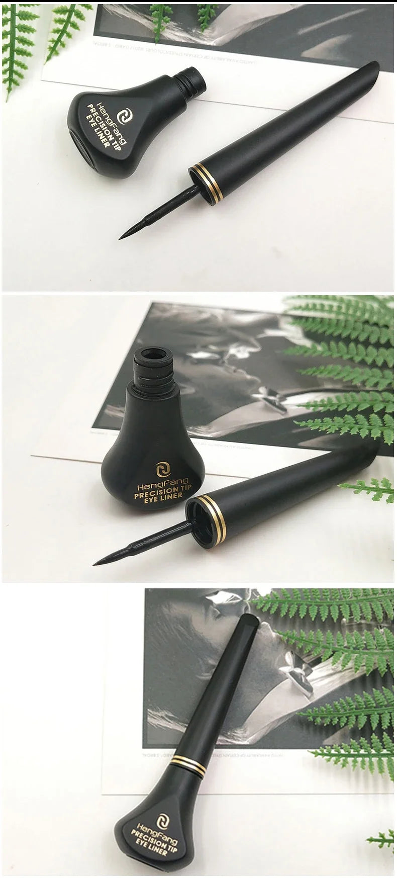 Matte Quick Drying High Pigment Eye Liner Pen Black Liquid Eyeliner Waterproof Long Lasting Eye Liner Pencil Eye Makeup Tools