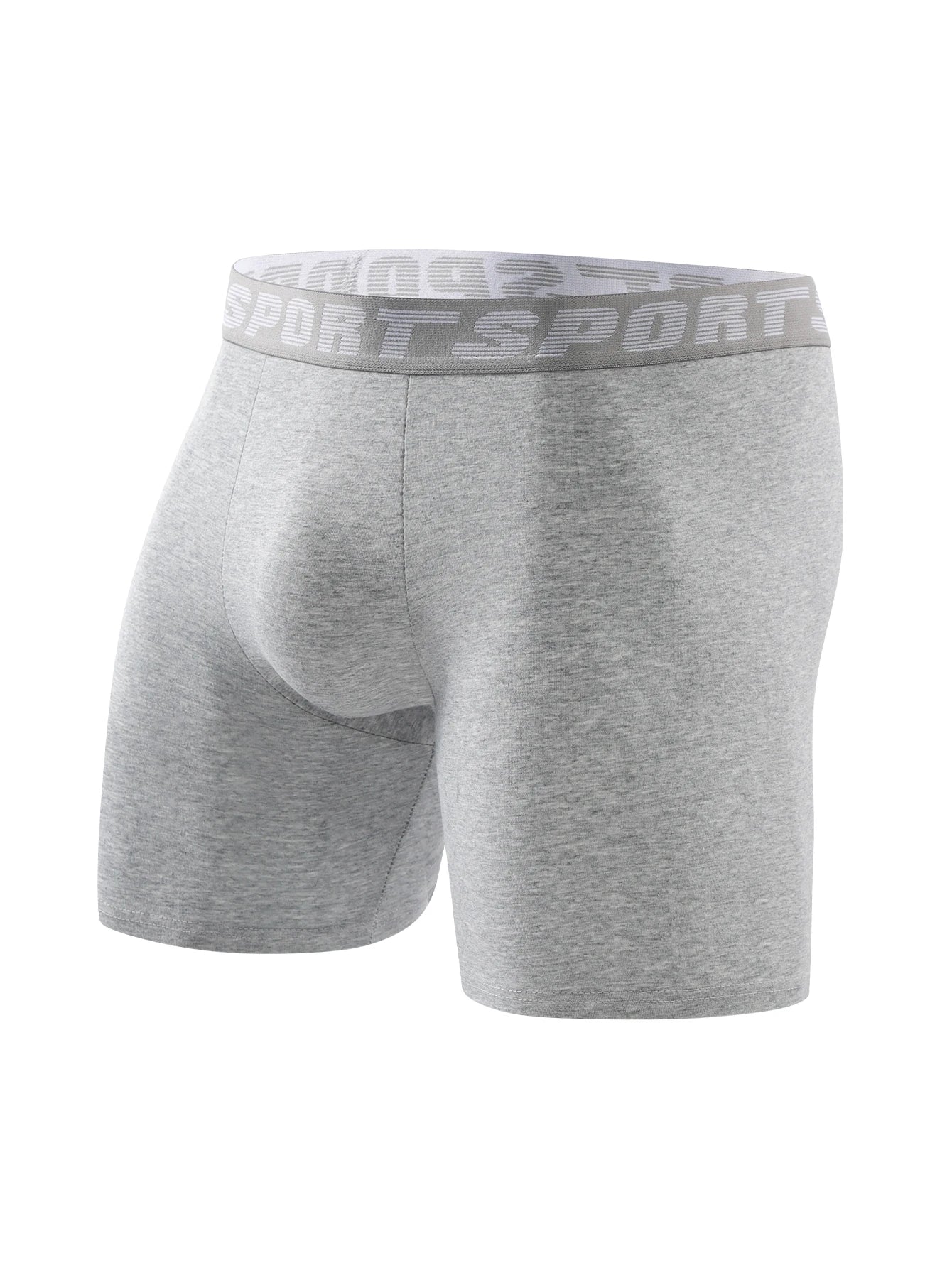 10 Pieces Of Men's Underwear Soft Comfortable Healthy Men's Long Boxer Briefs Trendy Fashion Athleisure High Quality Men's Pants