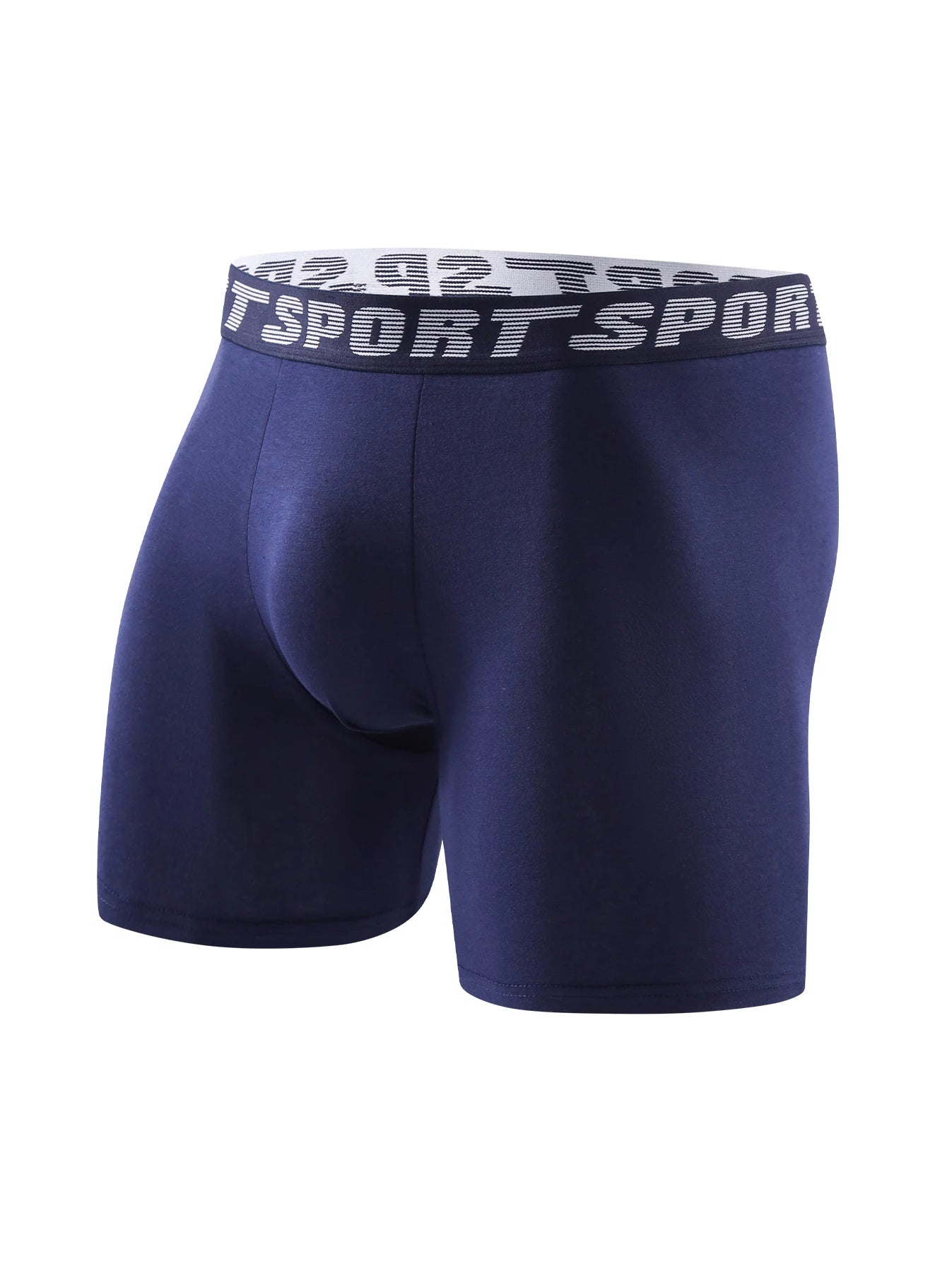 10 Pieces Of Men's Underwear Soft Comfortable Healthy Men's Long Boxer Briefs Trendy Fashion Athleisure High Quality Men's Pants