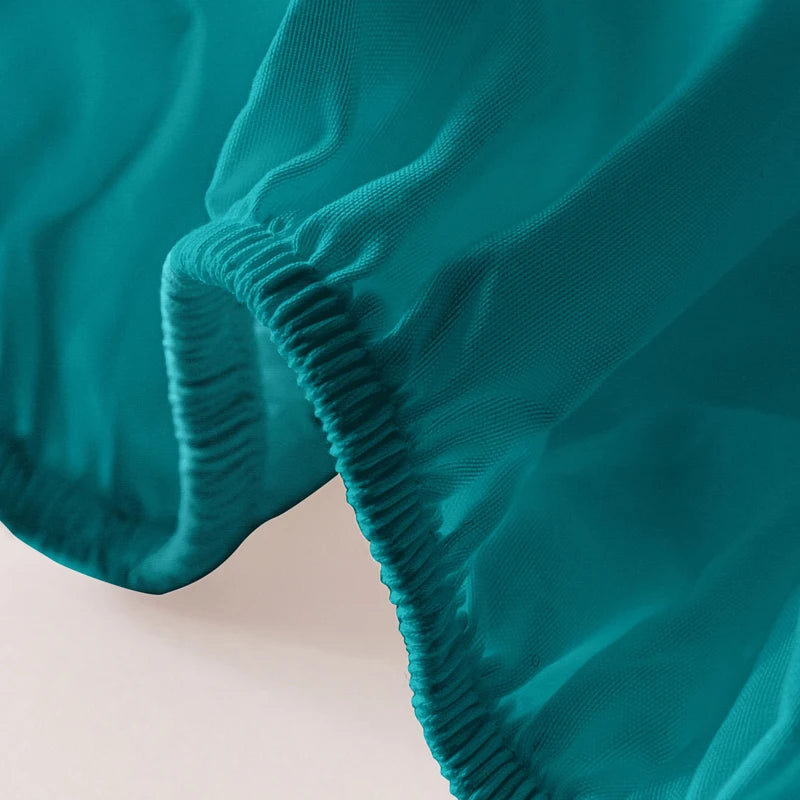 1 piece of solid matte bedsheet, lake blue bedspread for bedroom, bedding (excluding pillowcases)
