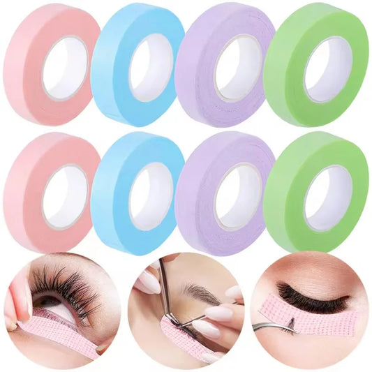 Wholesale Micropore Lashes Tape Eyelash Extension Tapes 4mm Width Breathable Easy To Tear Eyelashes Accessories Makeup Tools