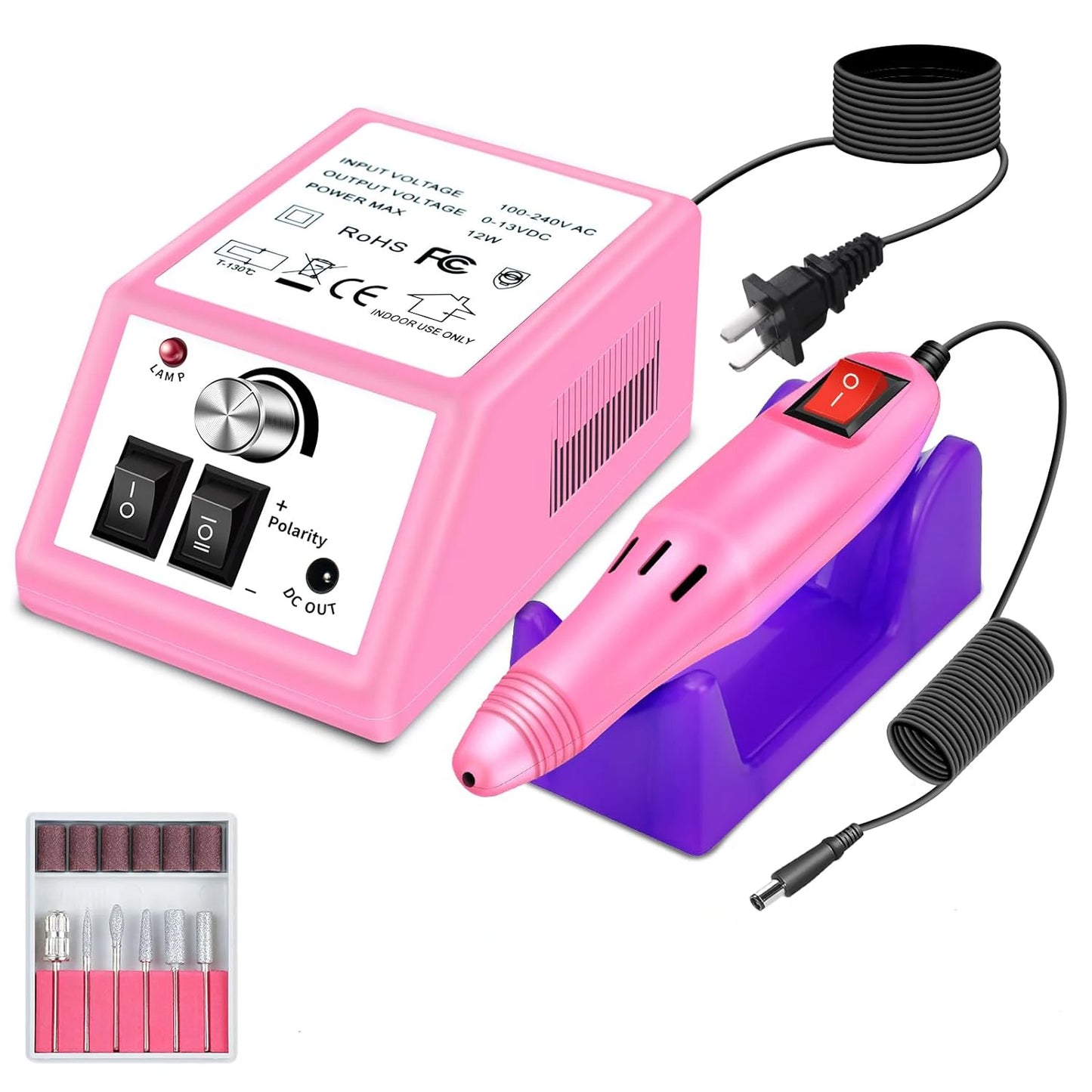 Manicure Tools Nail Drill Machine Professional Nail Sander Gel Polisher Drill Pen Apparatus Electric Manicure Set Gel Remove