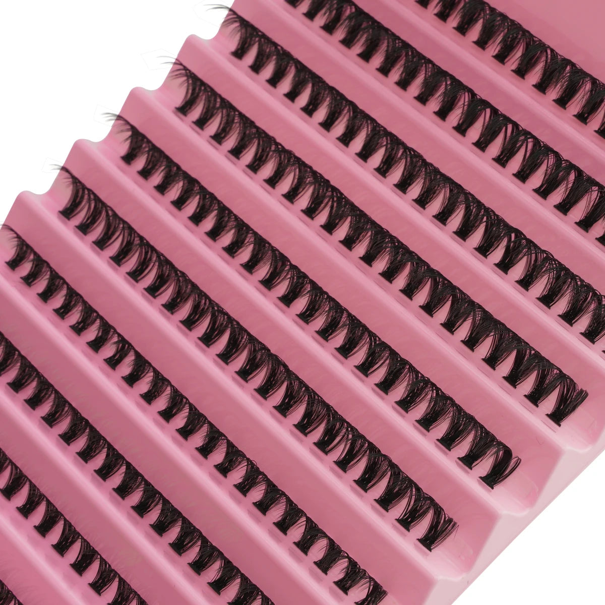 3/10 Rows Wispy False Eyelashes C Curl Individual Cluster Lashes DIY Make Up Eyeslash Extension Natural Faux Cils Makeup Tools