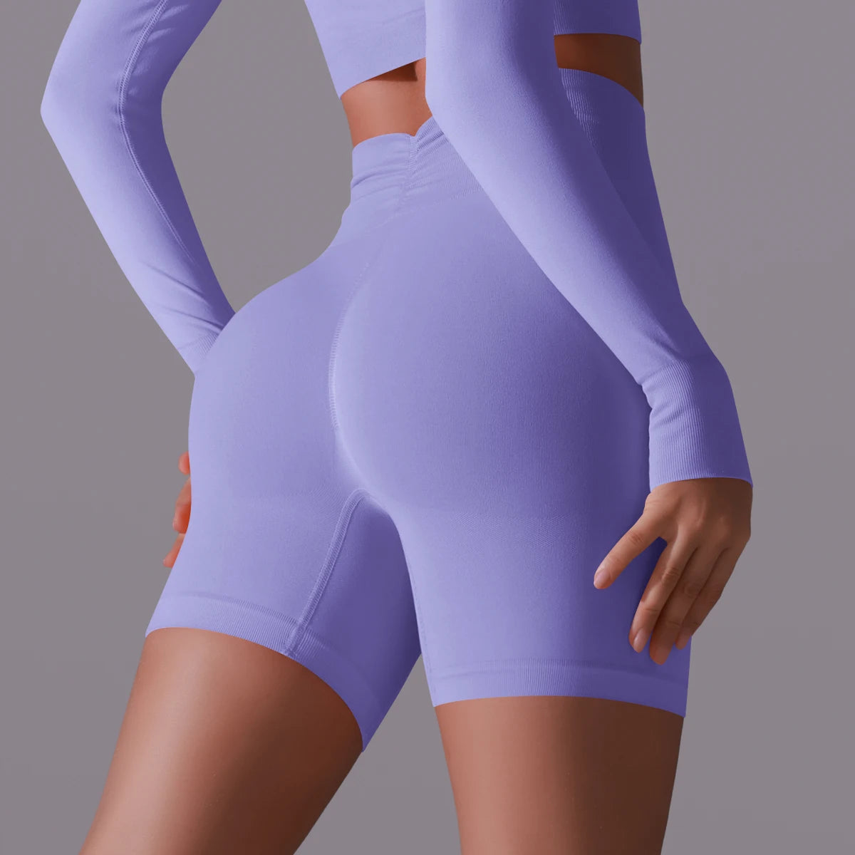 Women Yoga Shorts High Waist Workout Shorts Fitness Yoga Lift Butt Fitness Ladies Yoga Gym Running Short Pants Sportswear