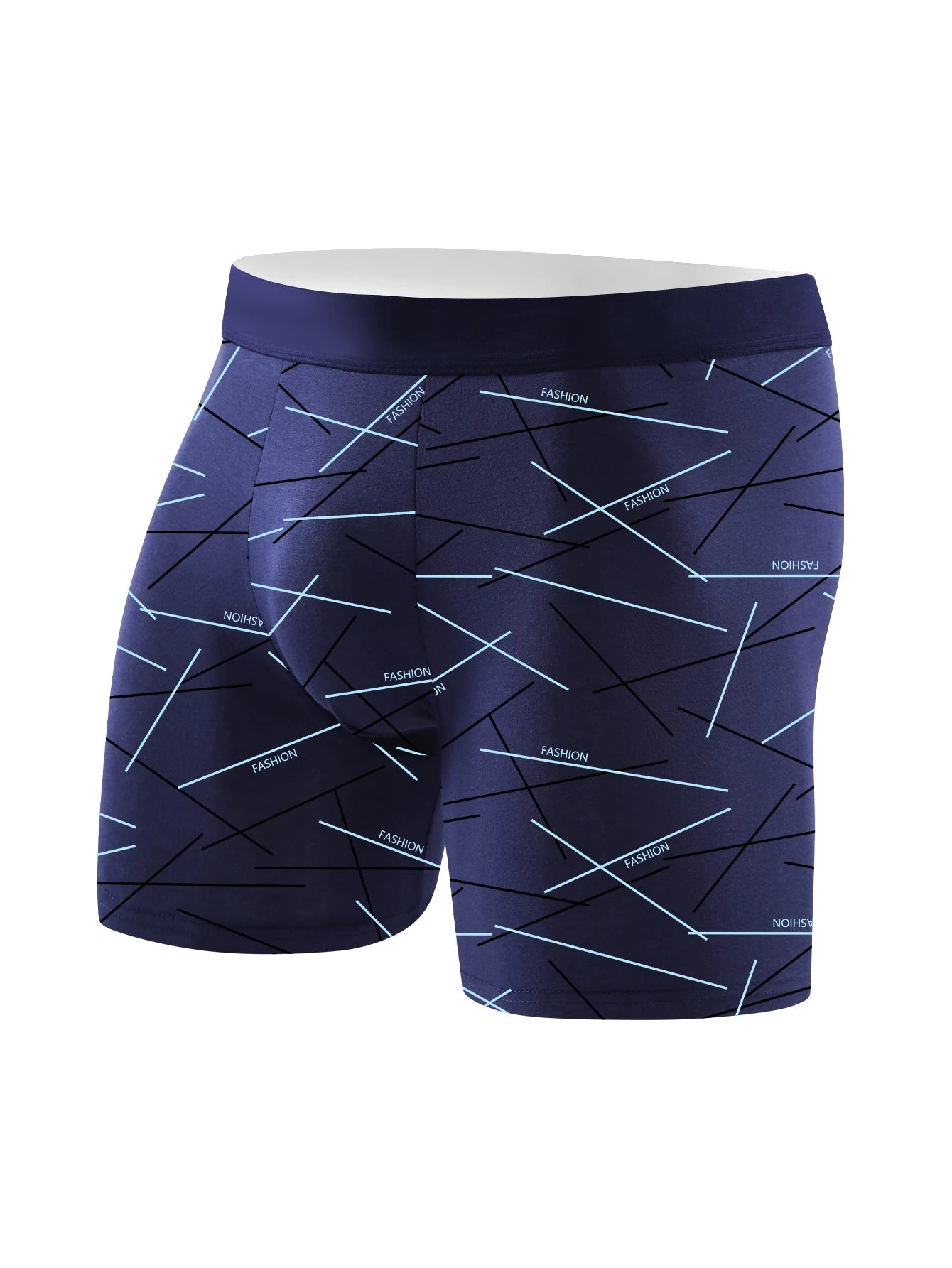 10 Pieces Of Men's Underwear Soft Comfortable Healthy Men's Long Boxer Briefs Trendy Fashion Athleisure High Quality Men's Pants