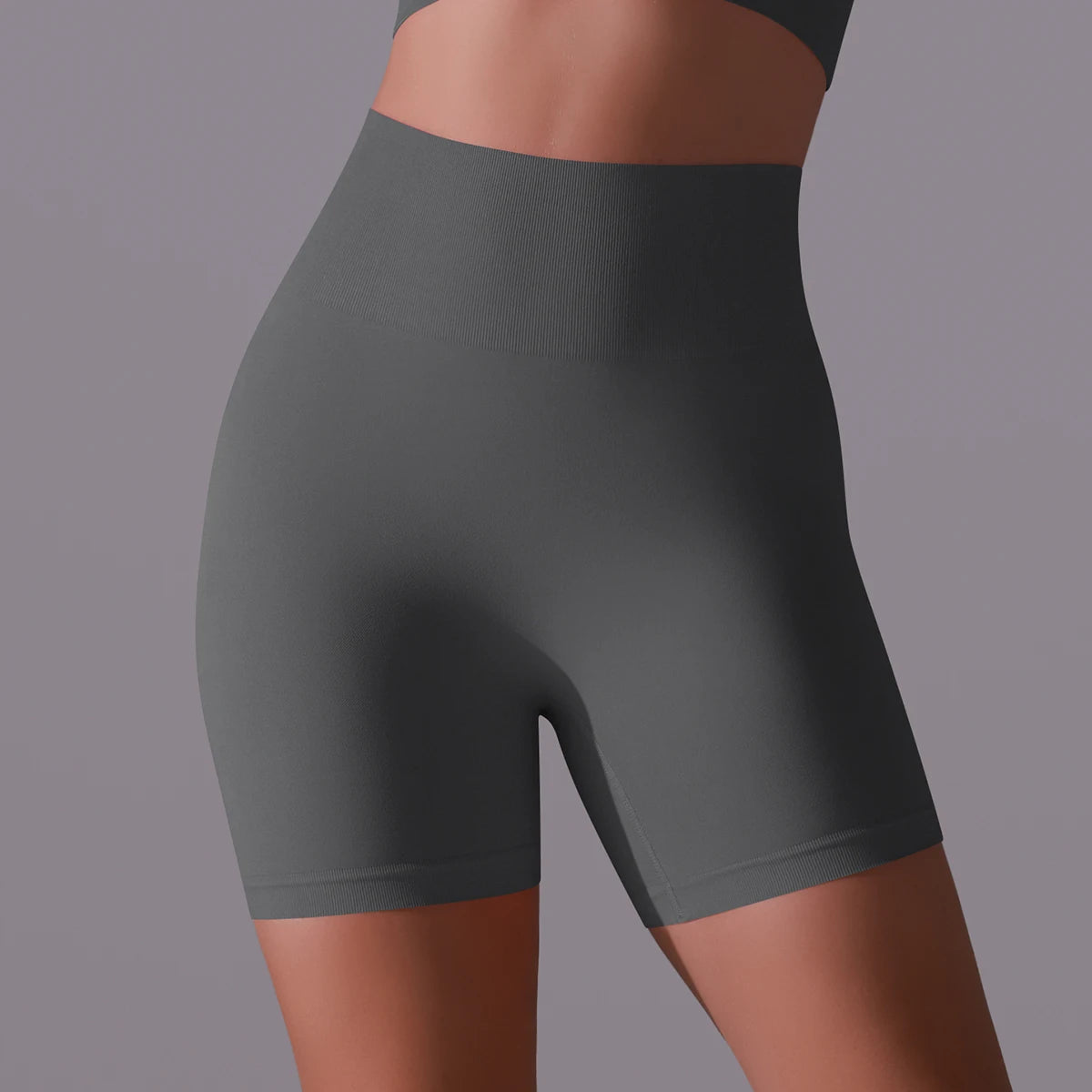 Women Yoga Shorts High Waist Workout Shorts Fitness Yoga Lift Butt Fitness Ladies Yoga Gym Running Short Pants Sportswear