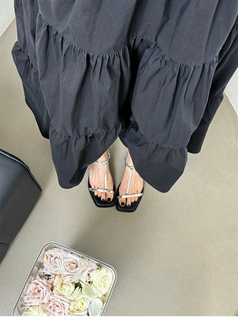 2025 New Gladiator Women Sandals Fashion Clip Toe Flats Ladies Outdoor Beach Vacation Sandal Summer Women's Shoes