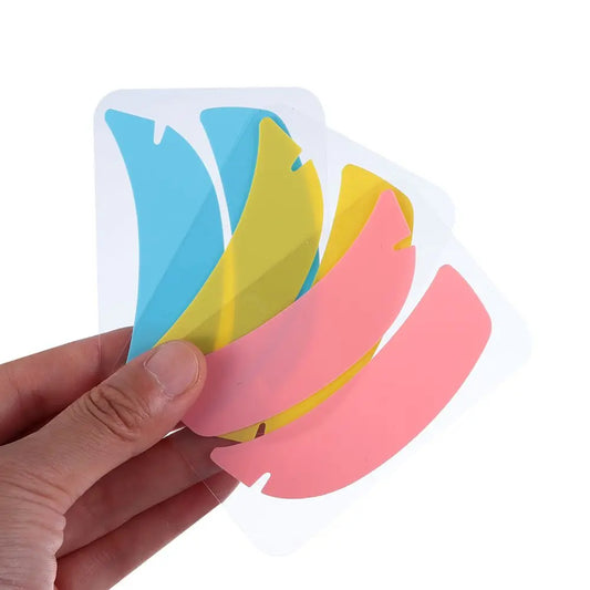 1Pair Reusable Eyelash Perm Silicone Eye Pads Lash Extension Under Eye Patches Sticky Eyelash Extension Patch Makeup Tools