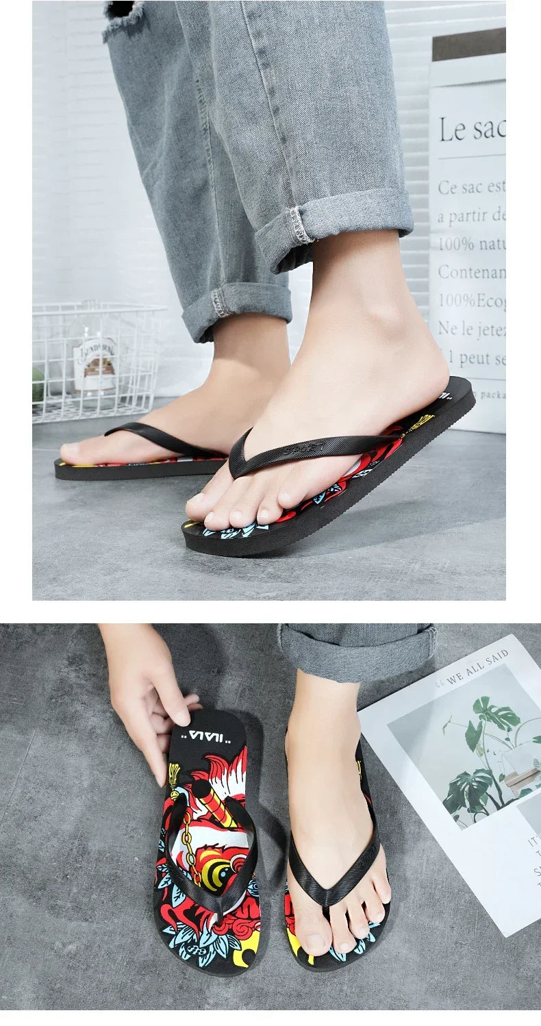 House Shoes Beach Water Shoes for Men 2024 Comfortable Man Sandal Comfort Men Flip Flops Men's Comfortable Slipper Flip-flops