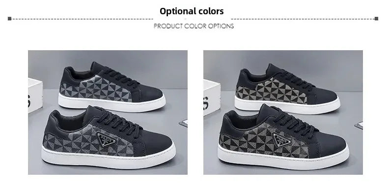 Men's Trendy Versatile Breathable Casual Shoes Fashionable Sport Shoes Leather Shoes Casual Shoes From United Kingdom