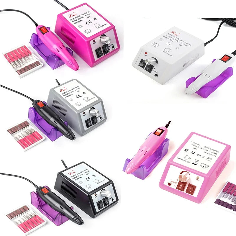 Manicure Tools Nail Drill Machine Professional Nail Sander Gel Polisher Drill Pen Apparatus Electric Manicure Set Gel Remove