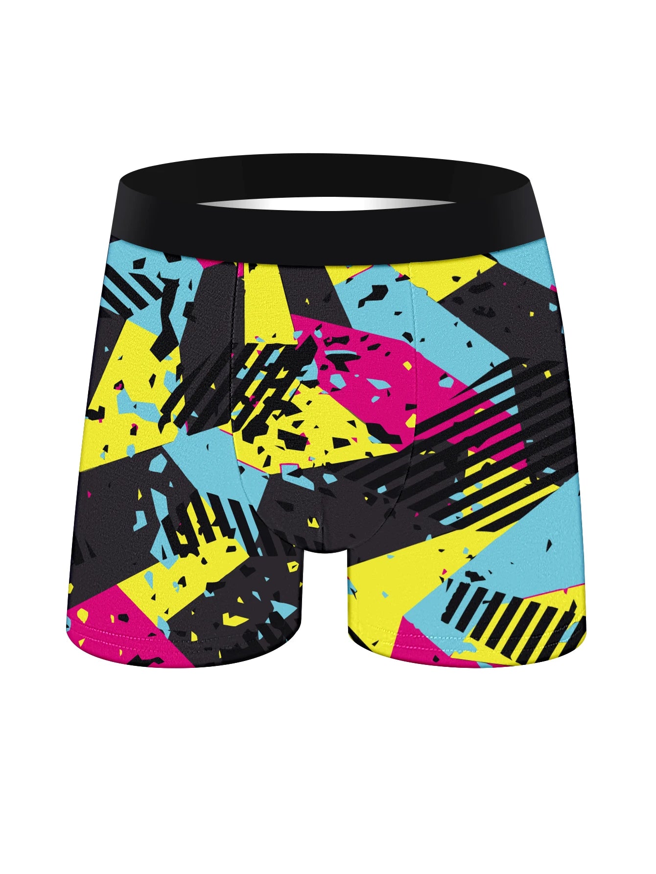 10 Pieces Of Men's Underwear Soft Comfortable Healthy Men's Long Boxer Briefs Trendy Fashion Athleisure High Quality Men's Pants