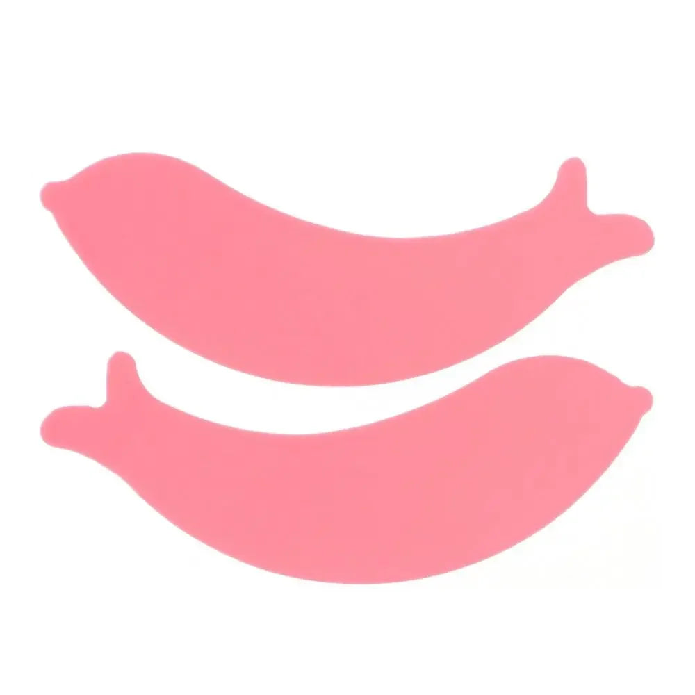 1Pair Reusable Eyelash Perm Silicone Eye Pads Lash Extension Under Eye Patches Sticky Eyelash Extension Patch Makeup Tools