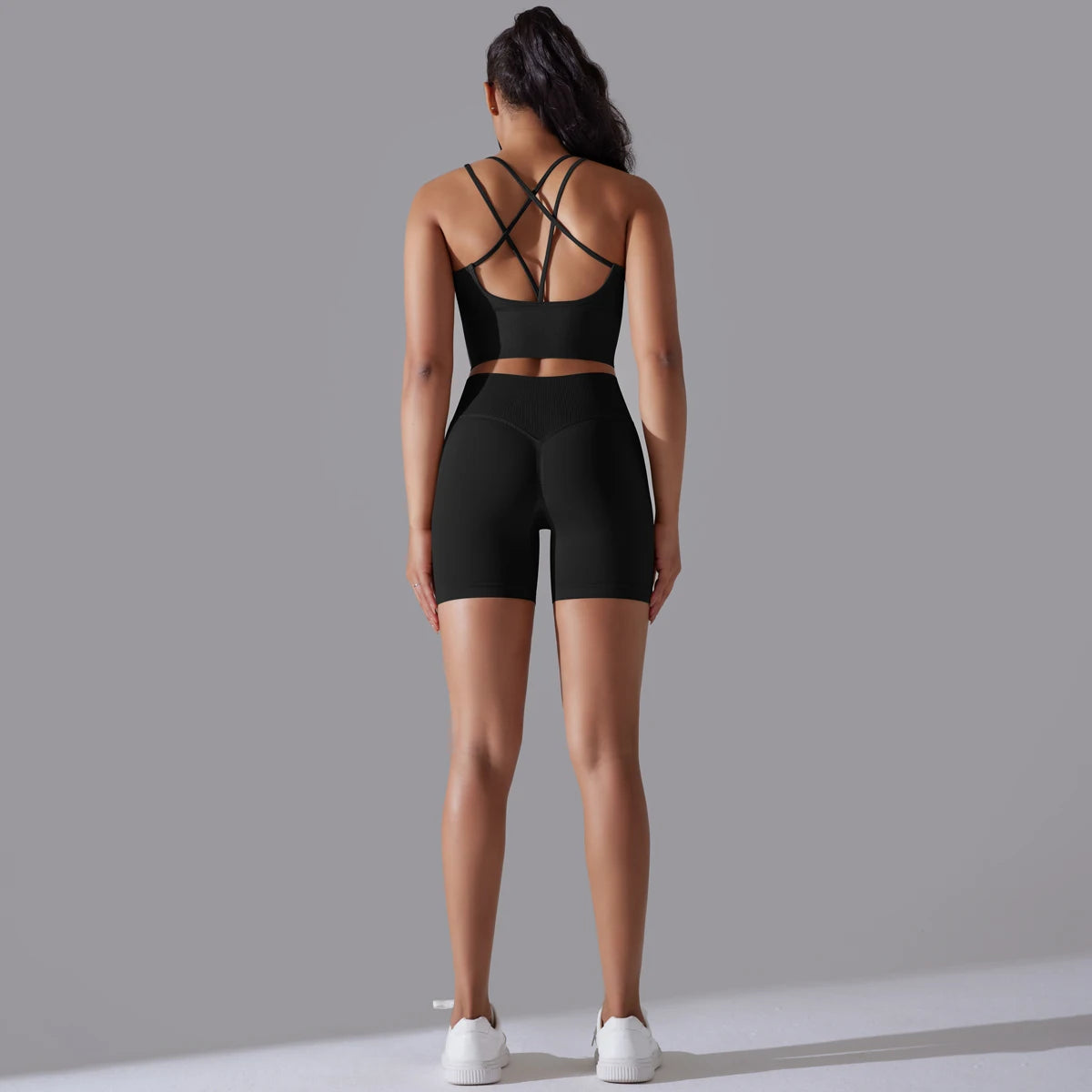 Sexy Yoga Sets Women's Tracksuit Seamless Sport Suit Running Workout Sportswear Gym Clothing Leggings Bra Fitness Suits 2 Pieces