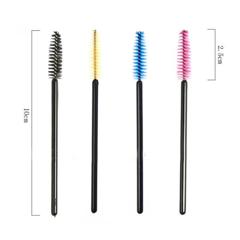 5/25/50 Pcs Eyelash Brushes Makeup Brushes Disposable Mascara Wands Applicator Spoolers Eye Lashes Cosmetic Brush Makeup Tools