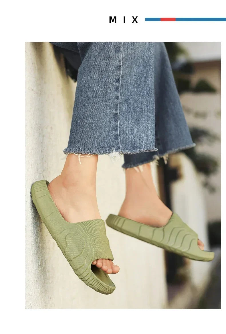 Luxury Man Sandal for Men Brand Men's Shoes 2025 White Sandals Flat Sandals Mens Soft Sandles Summer Shoes Sale Slippers Slipers