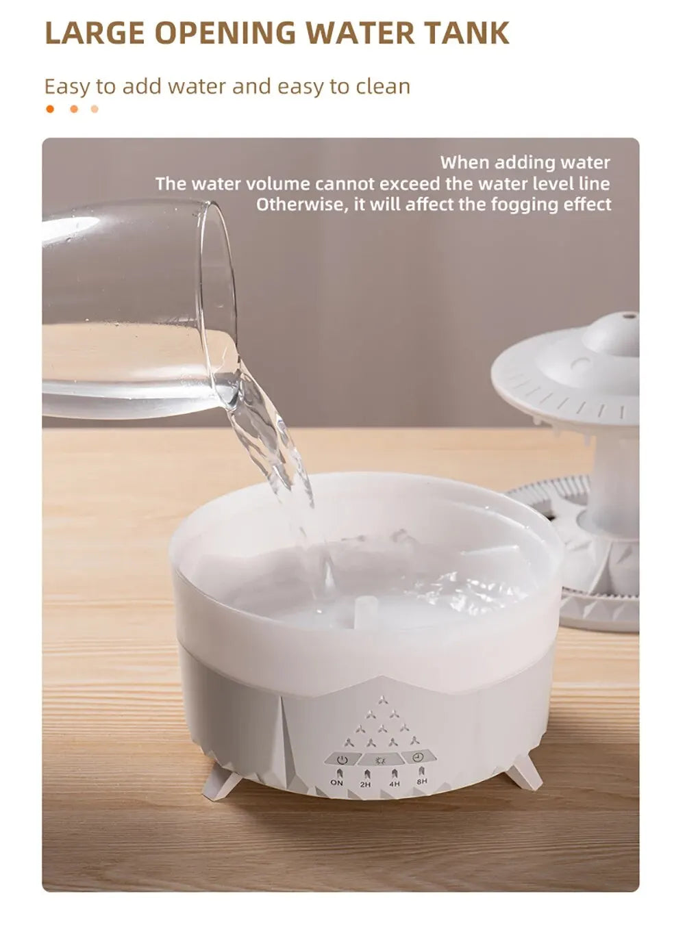 2025 ufo Air Humidifier Ultrasonic Aromatherapy Diffusers Mist Maker Fragrance Essential Oil Aroma Difusor Remote control