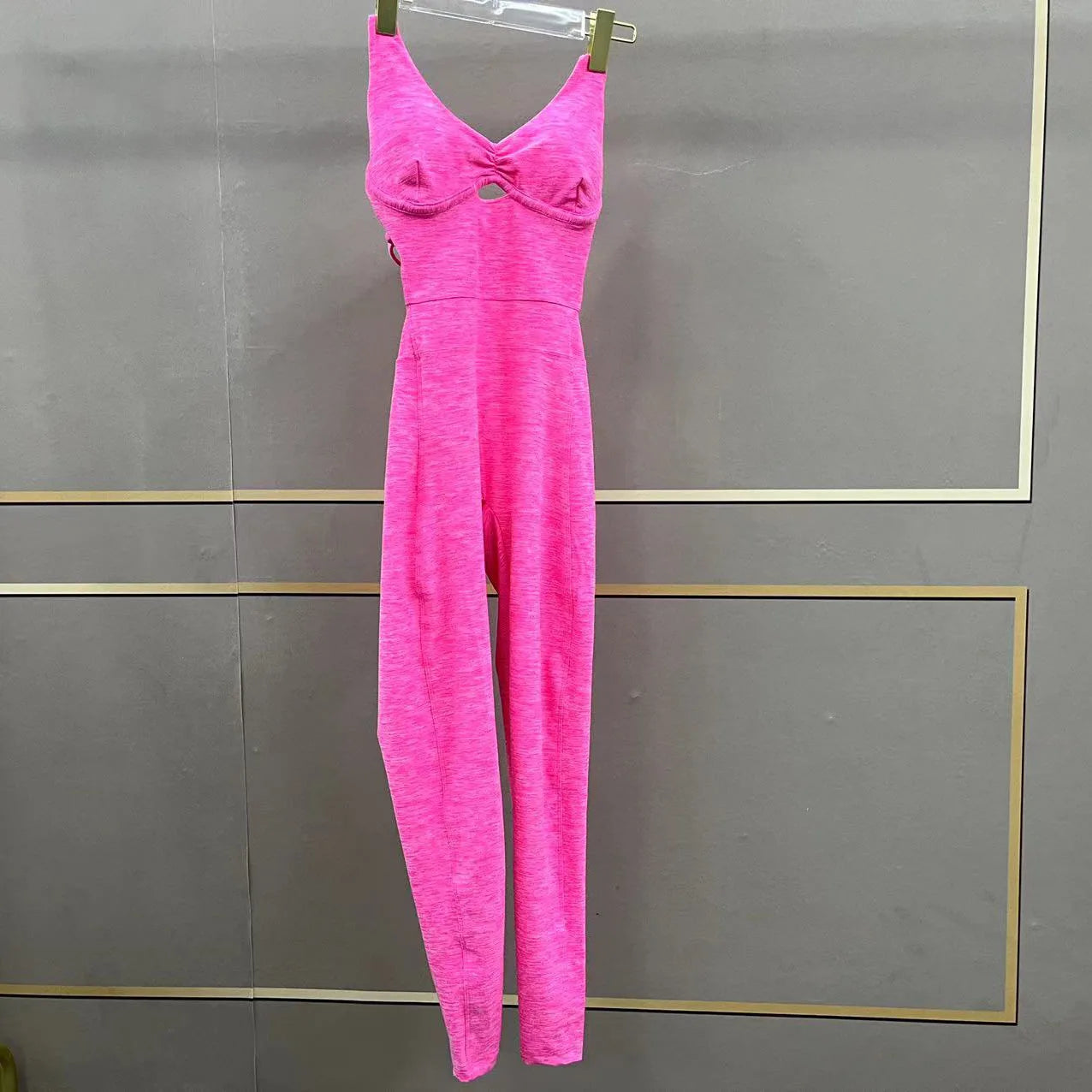 Sexy Cross Backless Scrunch Sport Jumpsuits Monkeys Women Sportswear One Piece Gym Yoga Workout Clothing Female Fitness Overalls