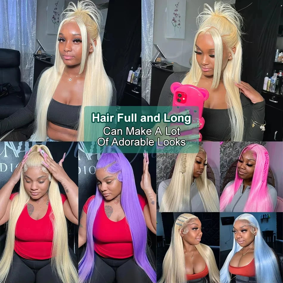 Varlea Blonde 613 Lace Front Wigs 13x6 Hd Lace Wig Straight Lace Front Wigs Human Hair 13x4 Lace Front Wigs Honey Blonde Wig