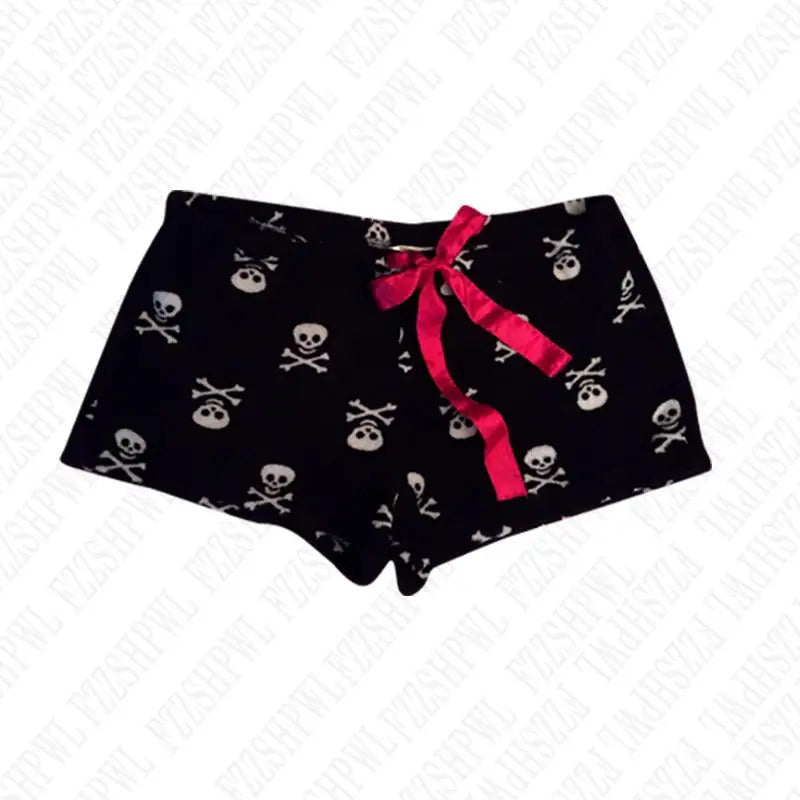 Rock Gothic Spicy Girls Y2k Tube top Skull Harajuku Graphic Print Retro Tank Top Hip Hop Sleeveless Top Punk Streetwear Crop top
