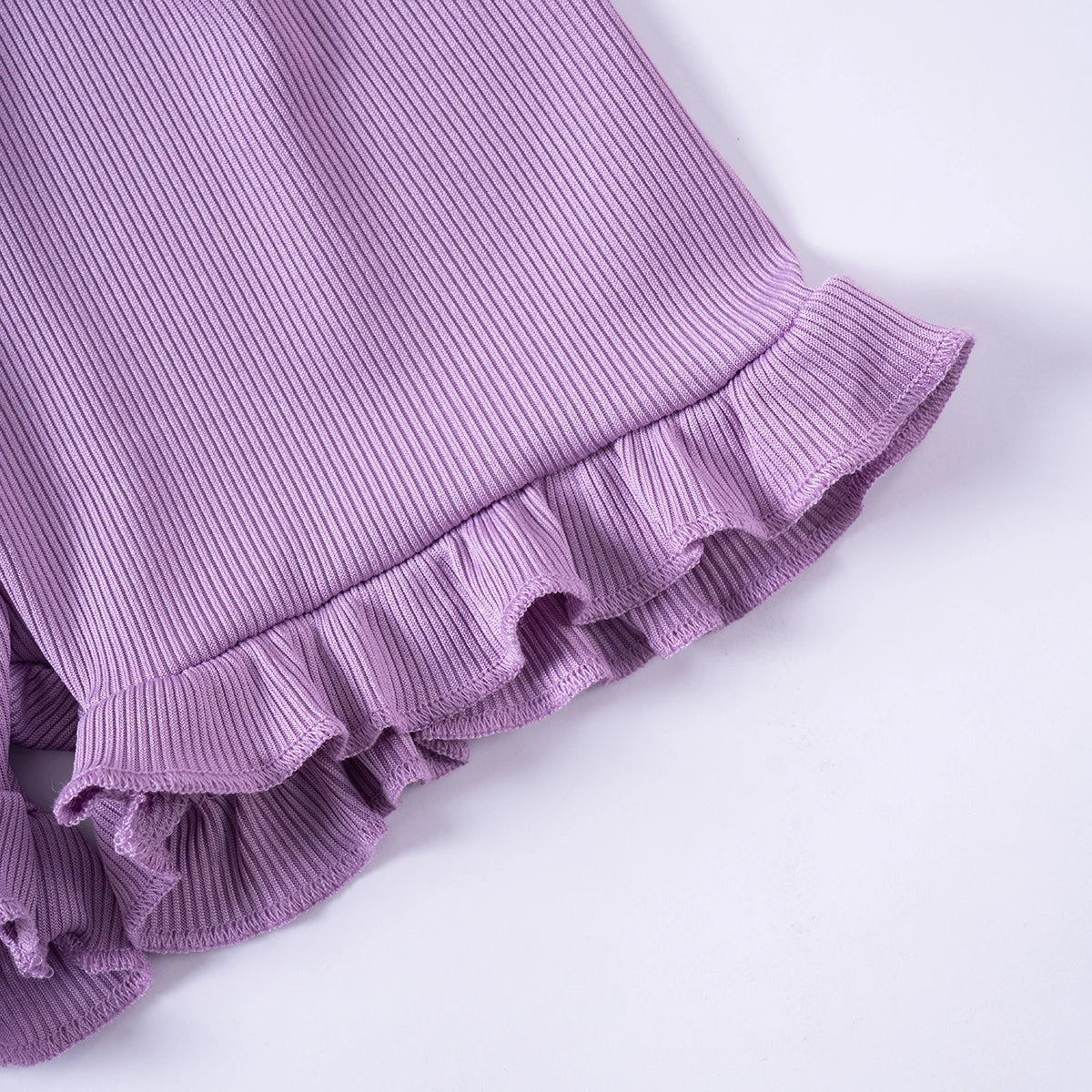 2024 Baby Girls Summer Set Toddler Thin Ruffle Edge Sling+Comfortable Ruffle Edge Shorts 2-piece Set for Outgoing or Party Wear