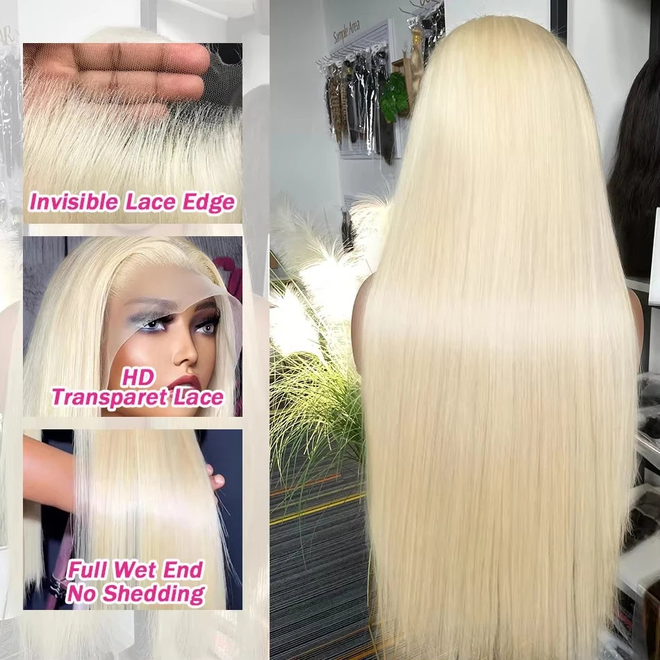 Varlea Blonde 613 Lace Front Wigs 13x6 Hd Lace Wig Straight Lace Front Wigs Human Hair 13x4 Lace Front Wigs Honey Blonde Wig