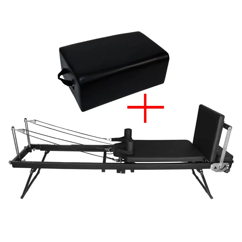 MIYAUP New Popular Foldable Home Yoga Bed With Foot Pedal Fitness Equipment Pilates Core Bed