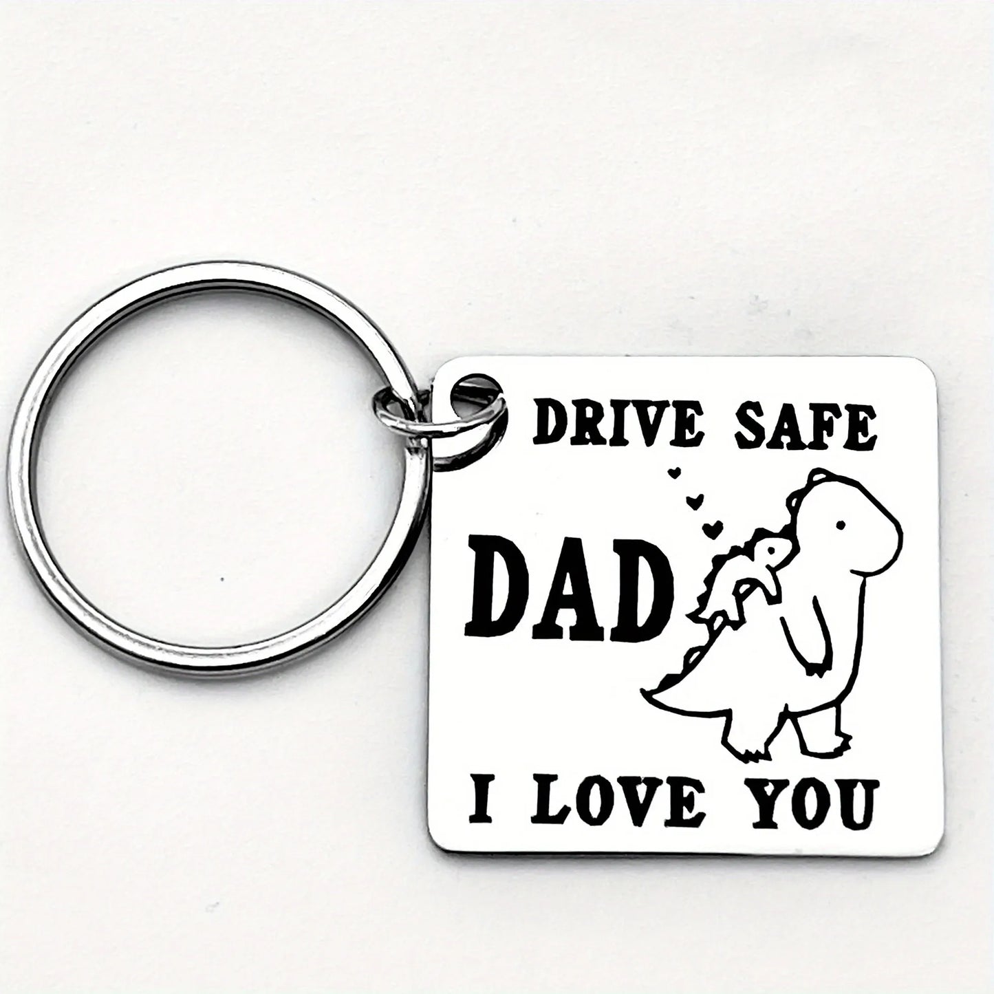 Safe driving, I love your dad keychain, creative, unique and fashionable gift, perfect Father's Day, birthday, gift accessories