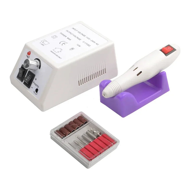 Manicure Tools Nail Drill Machine Professional Nail Sander Gel Polisher Drill Pen Apparatus Electric Manicure Set Gel Remove