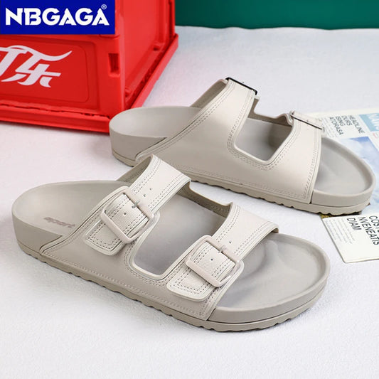 Classic Fashion Men's Slippers Non-Slip Sandals Outdoor  Beach Casual Shoes EVA Slides Original Men Summer Sandal