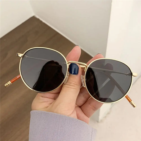 Fashion Hip Hop Fishing Glasses Shades Round Sun Glasses Women's Eyewear Women Men Sunglasses
