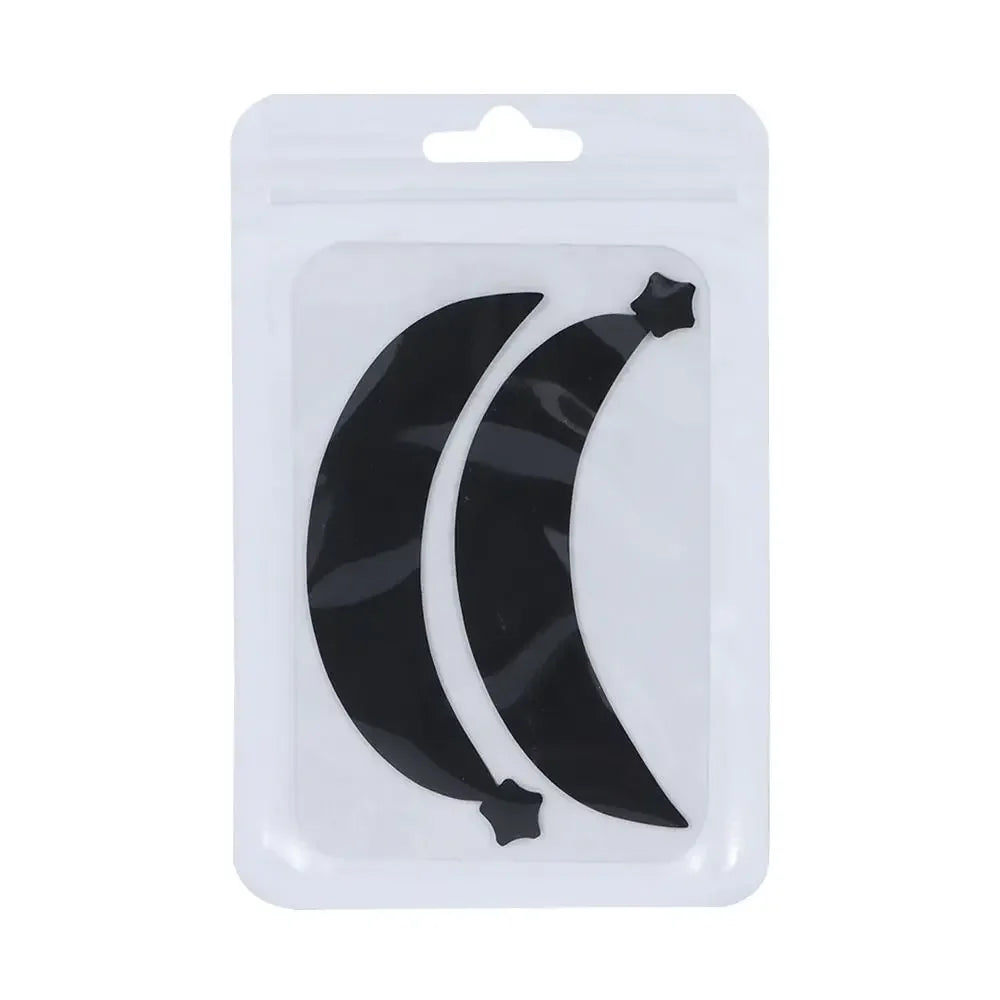 1Pair Reusable Eyelash Perm Silicone Eye Pads Lash Extension Under Eye Patches Sticky Eyelash Extension Patch Makeup Tools