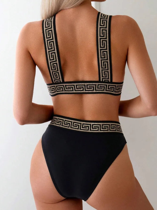 Sexy Black Bikinis 2025 Swimsuits Women Swimwear Push Up Female Beach Swim Wear Bathing Suits Brazilian Bikini Set Pool Bather