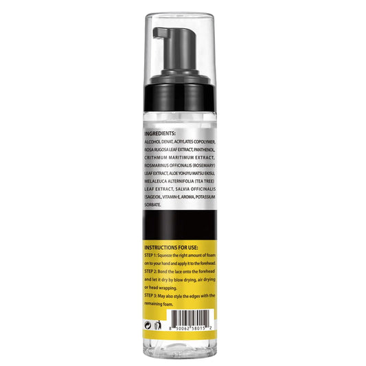GOIPLE Wig Lace Melting Mousse Invisible Bond Supreme Hold Protect Edge Fast Drying Long-Lasting Lace Melting Spray No Residue