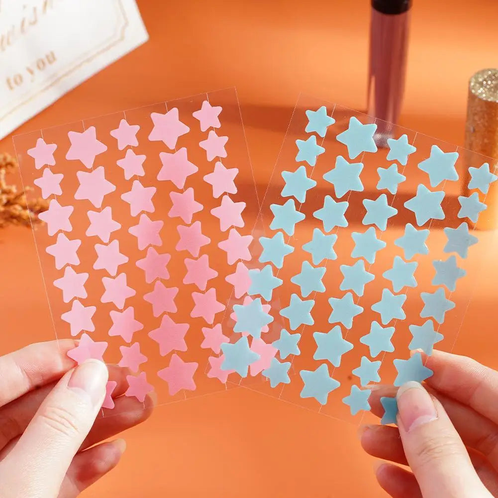NEW Colorful Star Shaped PE Pimple Patches Acne Invisible Removal Skin Care Stickers Concealer Face Spot Beauty Makeup Tools