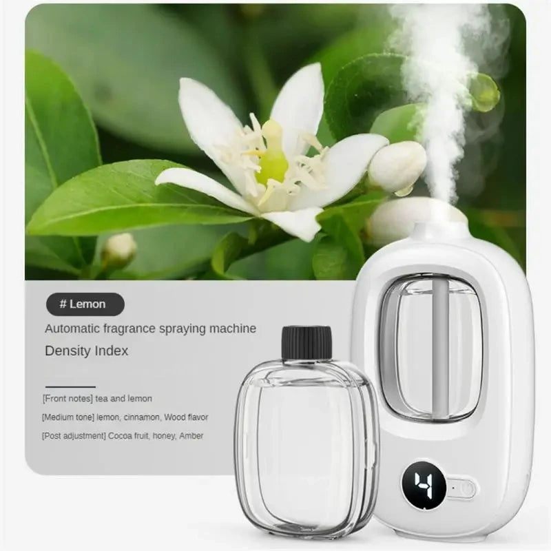 Upgrade Wall Mounted Essential Oil Diffuser,Perfume,4 Modes Humidifier,Wireless Car Air Freshener Deodorization Bathroom Home