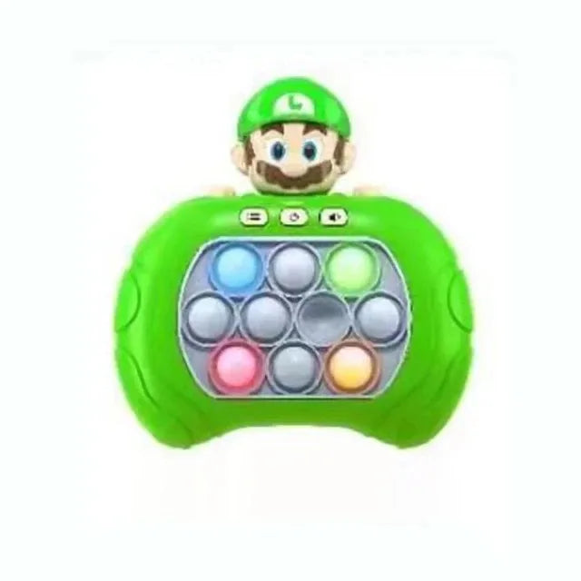 Sanrio Stitch Quick Push Bubbles Game Machine for Kids, Fun Whac-A-Mole Squeezer, Anti Stress Sensory Fidget Toy, New Gifts