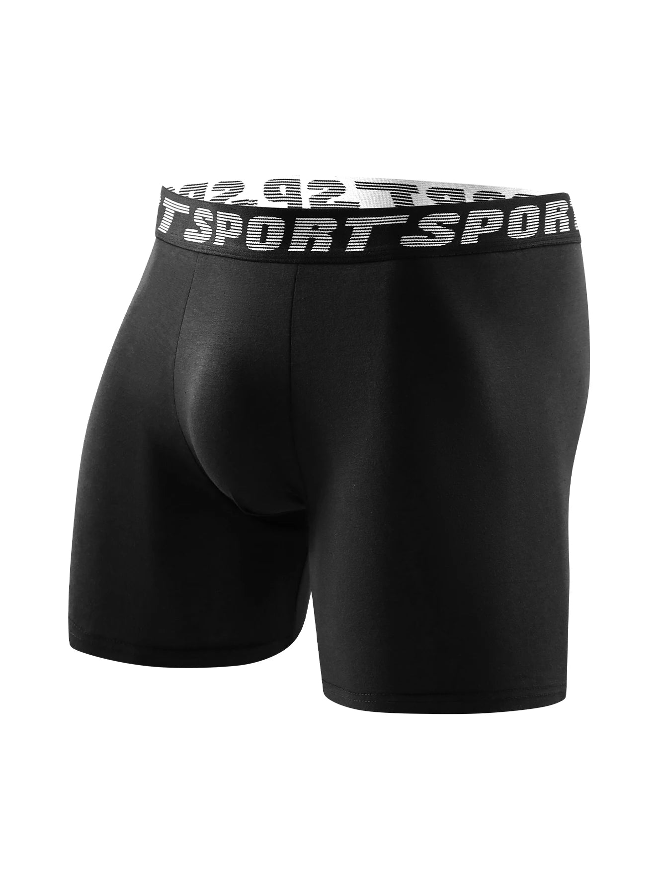 10 Pieces Of Men's Underwear Soft Comfortable Healthy Men's Long Boxer Briefs Trendy Fashion Athleisure High Quality Men's Pants