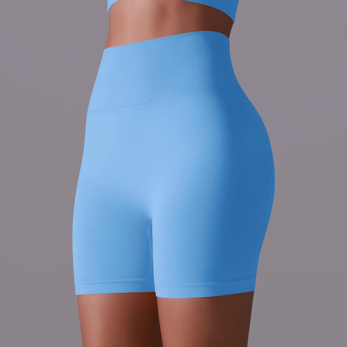 Women Yoga Shorts High Waist Workout Shorts Fitness Yoga Lift Butt Fitness Ladies Yoga Gym Running Short Pants Sportswear