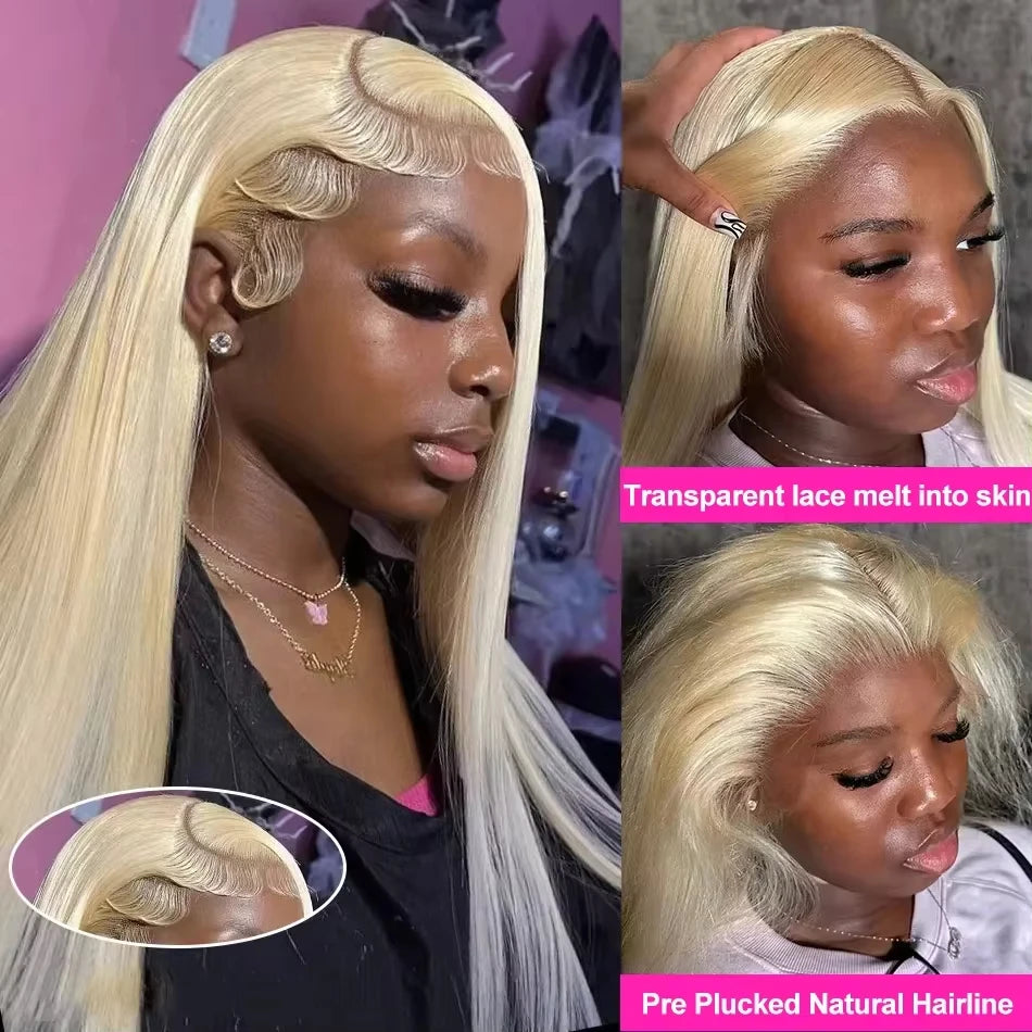 Varlea Blonde 613 Lace Front Wigs 13x6 Hd Lace Wig Straight Lace Front Wigs Human Hair 13x4 Lace Front Wigs Honey Blonde Wig