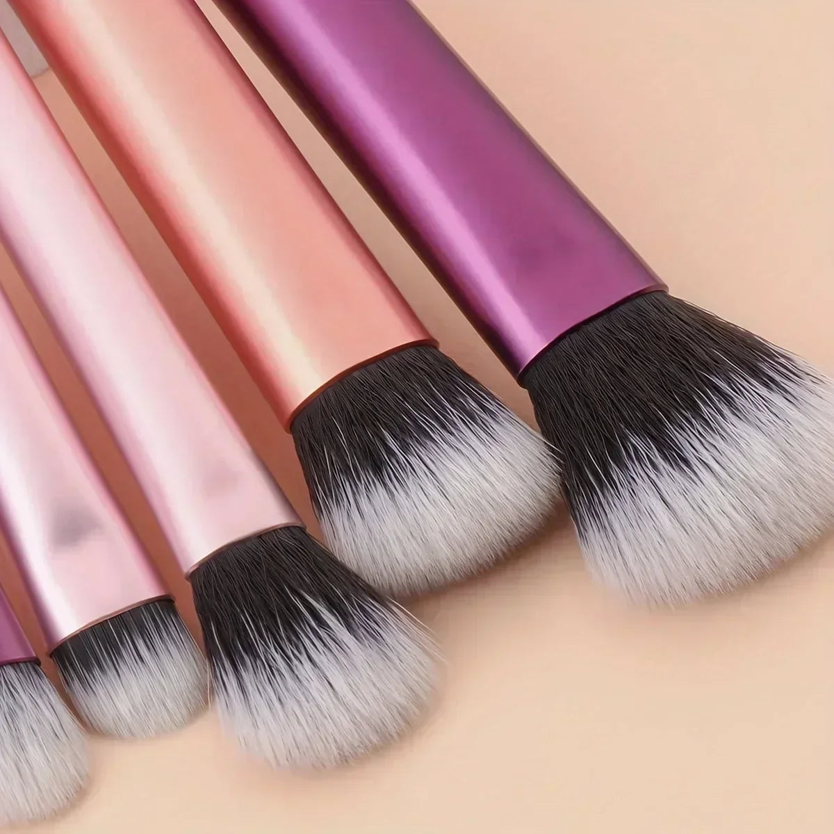 10pcs Mini Makeup Brush Set Powder Eyeshadow Foundation Blush Concealer Beauty Makeup Tools Brush Professional Supplies