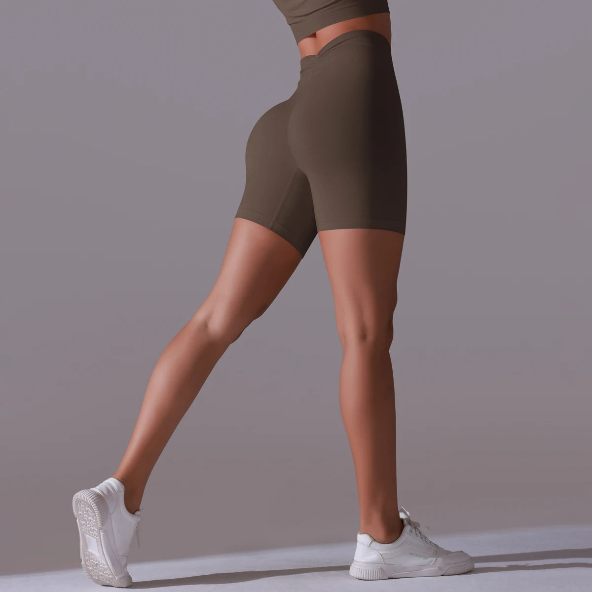 Women Yoga Shorts High Waist Workout Shorts Fitness Yoga Lift Butt Fitness Ladies Yoga Gym Running Short Pants Sportswear