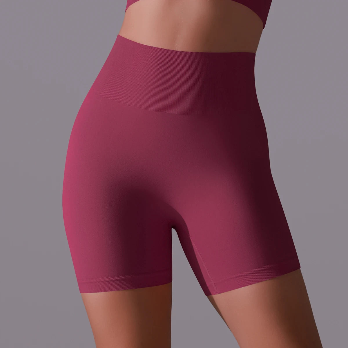 Women Yoga Shorts High Waist Workout Shorts Fitness Yoga Lift Butt Fitness Ladies Yoga Gym Running Short Pants Sportswear