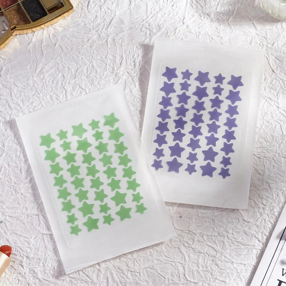 NEW Colorful Star Shaped PE Pimple Patches Acne Invisible Removal Skin Care Stickers Concealer Face Spot Beauty Makeup Tools