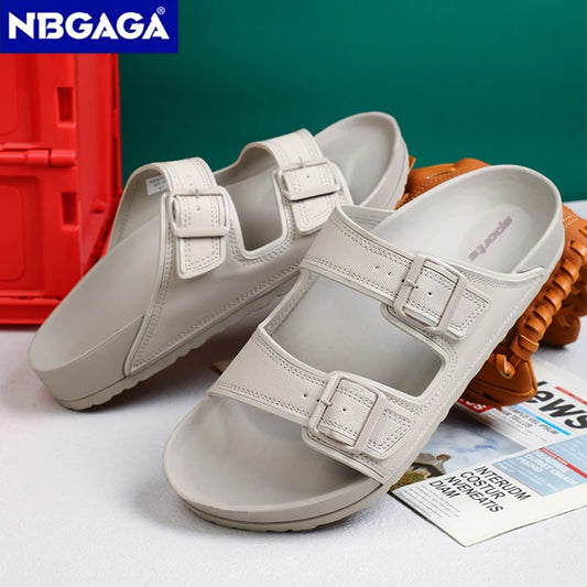Classic Fashion Men's Slippers Non-Slip Sandals Outdoor  Beach Casual Shoes EVA Slides Original Men Summer Sandal