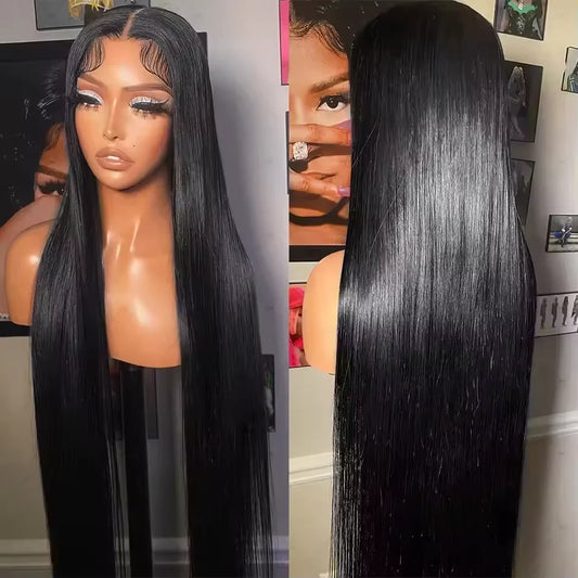 30 40 42Inch Body Wave Wigs Human Hair 13x4 13x6 HD Lace Frontal 100% Human Hair Wig For Black Women 13x5 13x7 Lace Closure Wigs