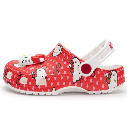 Hello Kitty Pochacco Melody Summer Children Cartoon Children Slipper Nonslip Soft Soled Wrap Toe Sandal Holiday Gift ﻿